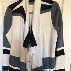 Loft striped cardigan